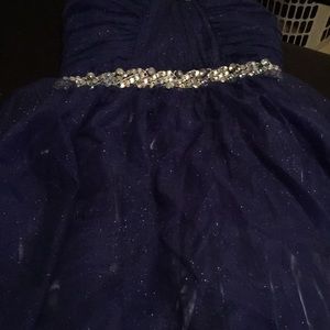 Prom dress no straps